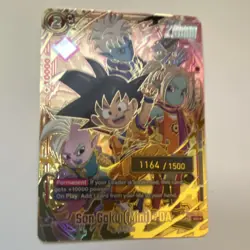 Dragon Ball Super Card Game Son Goku (Mini) DA DB4-032 Foil SR Serial Numbered - Image 1