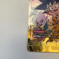 Dragon Ball Super Card Game Son Goku (Mini) DA DB4-032 Foil SR Serial Numbered - Image 5