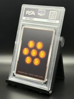 2022 DBS CARD GAME HISTORY OF SON GOKU #BT11-034 SS4 GOKU, PROTECTOR PSA 10 - Image 3