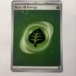 Basic Grass Energy Cosmos Holo SVE EN 001 Scarlet & Violet Pokemon Card NM/M 151 - Image 2