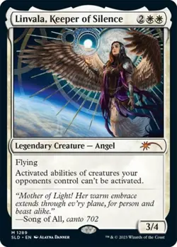 Linvala, Keeper of Silence -Foil Light Play MTG Secret Lair - Image 1