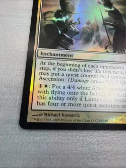 Luminarch Ascension FOIL Zendikar NM White Rare MAGIC CARD - Image 2