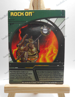 Bakugan Card - Rock On - Green Ability Card - BA571 - 44/48n - 2008 - Image 1