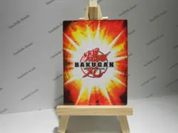 Bakugan Card - Haos - Green Ability Card - BA180 - 48/48 - 2008 - Image 2
