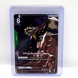 Wing Gundam Zero GD01-024 LR+ Alt Art English Newtype Rising TCG Card - Image 1