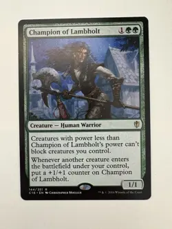 Champion of Lambholt MTG Magic the Gathering Card NM Near Mint C16 - Image 1