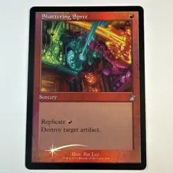 Shattering Spree (Retro Frame) U Ravnica Remastered #456 NM Foil - Image 1
