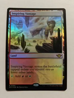 Inspiring Vantage Outlaws of Thunder Junction Foil - NM #269 MTG OTJ - Image 1