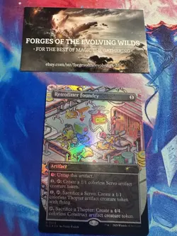 Retrofitter Foundry Foil Countdown Kit: An Encyclopedia of Magic Secret Lair - Image 1