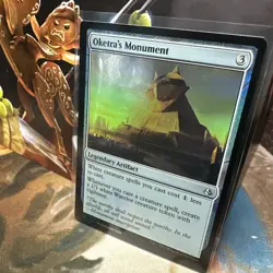 X1 MTG Foil Oketra's Monument from AKH - Image 2