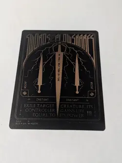 Swords to Plowshares (Foil Etched) (Gold) Secret Lair Drop Foil - MSCHF - Image 3