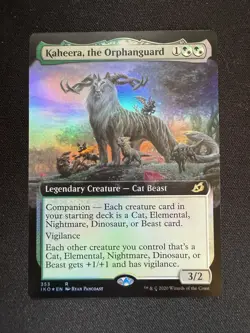 Kaheera, the Orphanguard (Extended Art) 353 - Ikoria - Foil - MTG - LP - Image 1