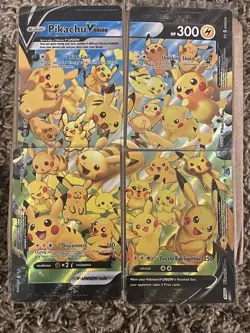 Pikachu V-Union - SWSH139-142 - Pokemon TCG: Celebrations Promo 4 Card Set - Image 1