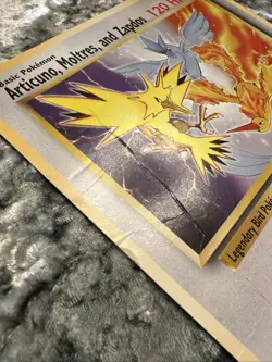 Pokemon Jumbo Promo Card Articuno, Moltres Zapdos OG 1999-2000 Ungraded - Image 3