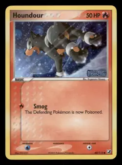 Lightly Played Houndour 60/115 Reverse Holo Unseen Forces Common - Image 1