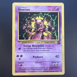 MP Mewtwo Wotc Black Star Promo #14/53 Pokemon Card - Image 1