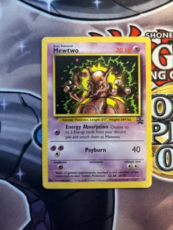 Pokemon TCG Mewtwo Wizards Black Star Promos 14 (SW) Regular Promo MP - Image 1