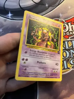 Pokemon TCG Mewtwo Wizards Black Star Promos 14 (SW) Regular Promo MP - Image 2