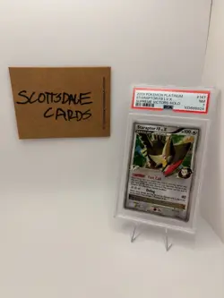 2009 Pokemon Platinum Supreme Victors #147 Staraptor FB LV.X-Holo PSA 7 NM - Image 2