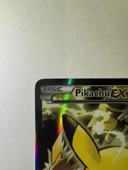 Pokemon Pikachu EX XY124 Promo Full Art Holo Near Mint - Image 4