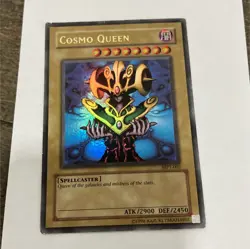Yu-Gi-Oh! Cosmo Queen MP1-002 Ultra Rare Holo McDonald's Promo ATK/2900 DEF/2450 - Image 1