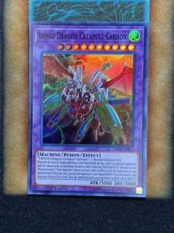 Yugioh Armed Dragon Catapult Cannon LED2-EN021 Super Rare 1st Ed NM - Image 1