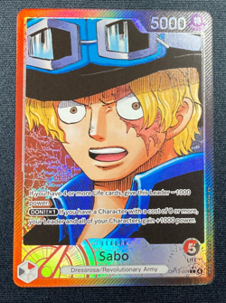 Sabo Alternate Art Leader 2025 One Piece Carrying On His Will OP13-004 English - Image 1