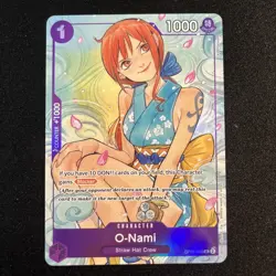 One Piece O-Nami OP05-062 Illustration Box Promo Volume 1 English - Dmg - Image 1