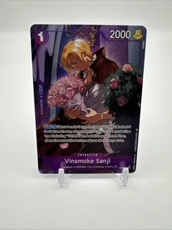One Piece TCG - Vinsmoke Sanji (TR) Legacy of the Master OP10-063 FOIL - Image 1