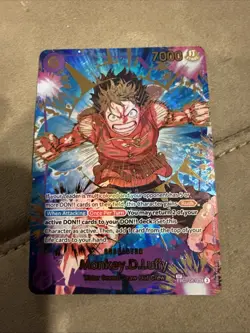 One Piece CCG Monkey D Luffy EB02-061 SEC SP - PRB02 Premium Booster - Near Mint - Image 1