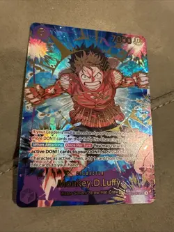 One Piece CCG Monkey D Luffy EB02-061 SEC SP - PRB02 Premium Booster - Near Mint - Image 2