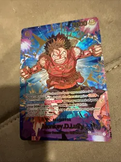 One Piece CCG Monkey D Luffy EB02-061 SEC SP - PRB02 Premium Booster - Near Mint - Image 3