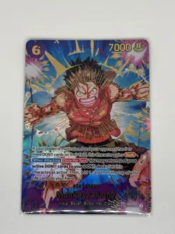 One Piece CCG Monkey D Luffy EB02-061 SEC SP - PRB02 Premium Booster - Near Mint - Image 1