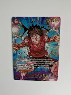 One Piece CCG Monkey D Luffy EB02-061 SEC SP - PRB02 Premium Booster - Near Mint - Image 5