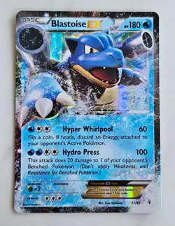 Blastoise EX 17/83 - XY Generations Holo Rare Full Art Pokemon Card NM - Image 1