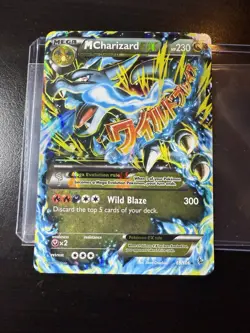 Pokemon TCG Mega M Charizard EX Flashfire Holo Ultra Rare Card 69/106 XY - Image 3