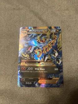 Mega M Charizard EX Flashfire Holo Ultra Rare Card 69/106 XY Pokemon TCG - Image 1
