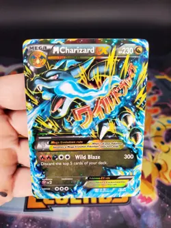 Pokemon TCG M Charizard EX Card 69/106 XY Flashfire 2014 LP - Image 2