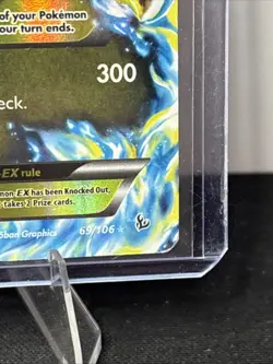 Pokemon TCG XY Flashfire M Charizard EX Ultra Rare Card 69/106 Poor Condition - Image 4