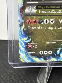 Pokemon TCG XY Flashfire M Charizard EX Ultra Rare Card 69/106 Poor Condition - Image 5