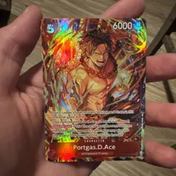 Portgas.D.Ace (Illustration Box Vol.5) ST15-005 One Piece Promotion Cards Foil - Image 1