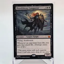 Bloodthirsty Conqueror 0058 MTG FDN Foundations Mythic NP - Image 1