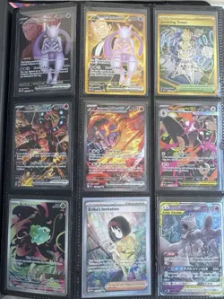 Vintage Pokemon Card Collection Binder Lot XY Promo Gold Illustration Rare SIR - Image 1