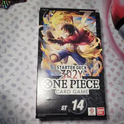 Bandai One Piece Trading Cards - Starter Deck ST-14 - 3D2Y (50-Card Deck) Sealed - Image 1
