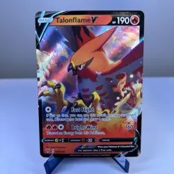 Pokemon TCG Talonflame v Vivid Voltage Holo Ultra Rare Card 029/185 - Image 1