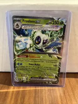 Pokemon TCG Froslass EX Paradox Rift Holo Double Rare Card 003/182 - Image 1