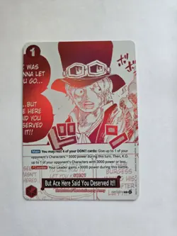 But Ace Here Said You Deserved It!! (3rd Anniversary Treasure Campaign Card)... - Image 1