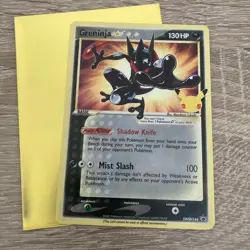 Greninja Gold Star SWSH144 Celebrations Ultra Rare Promo Pokemon Card * New * - Image 1