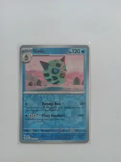 Glalie 052/167 Reverse Holo Twilight Masquerade NM Pokemon Card - Image 1