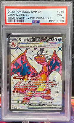 Charizard ex 056 Sv: Scarlet & Violet Promo Cards Holo PSA 9 MINT - Image 1